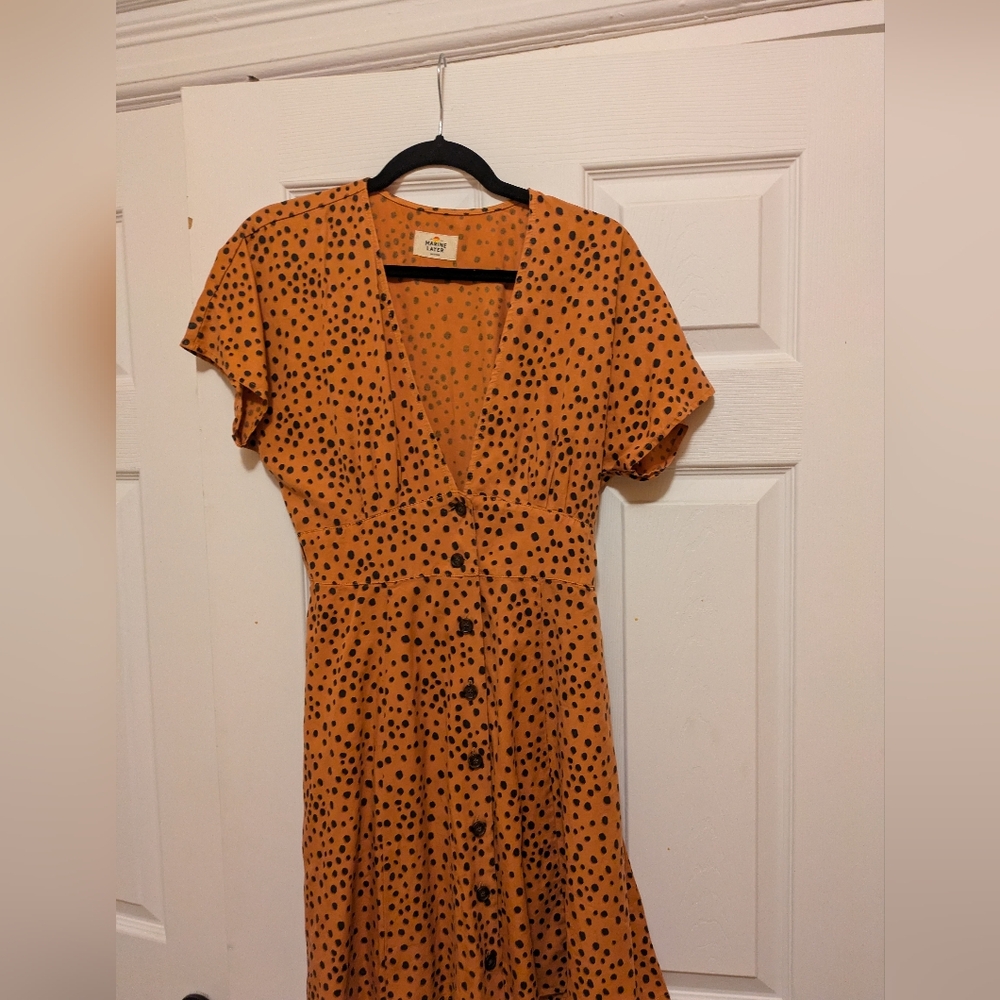 Marine layer Camila dress in cheetah - Picture 2 of 5